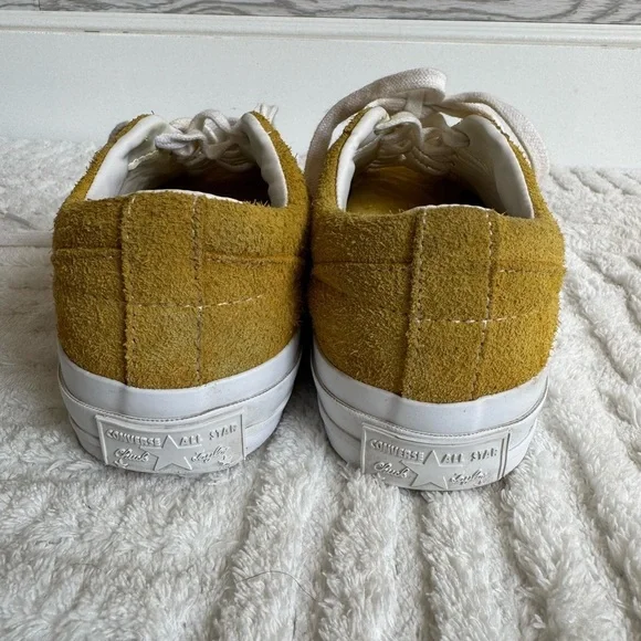 Converse x Golf Le Fleur x Tyler The Creator Suede Sneakers in “ Solar Power “ - Picture 8 of 12